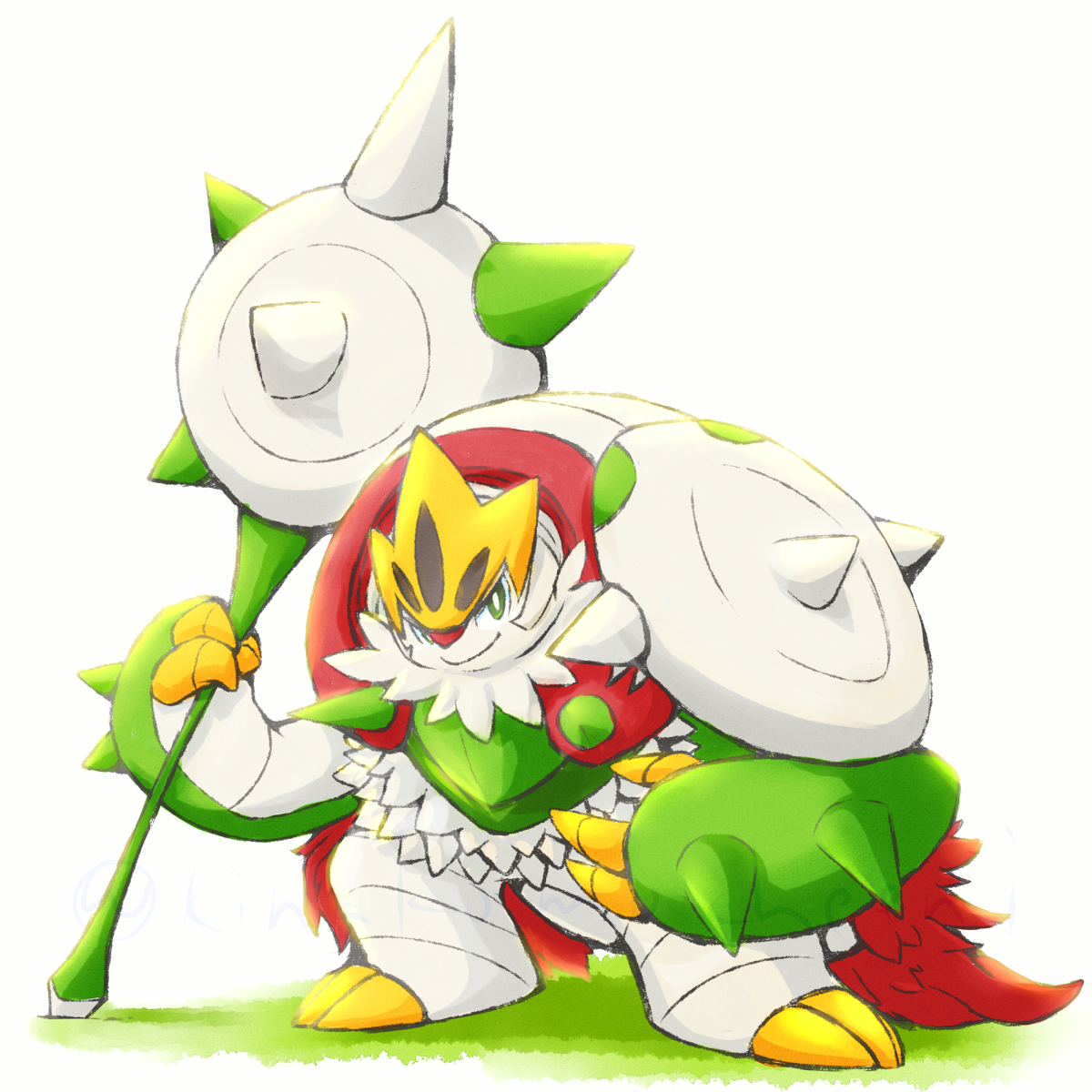 This is a pixiv picture whose title is メガブリガロン.