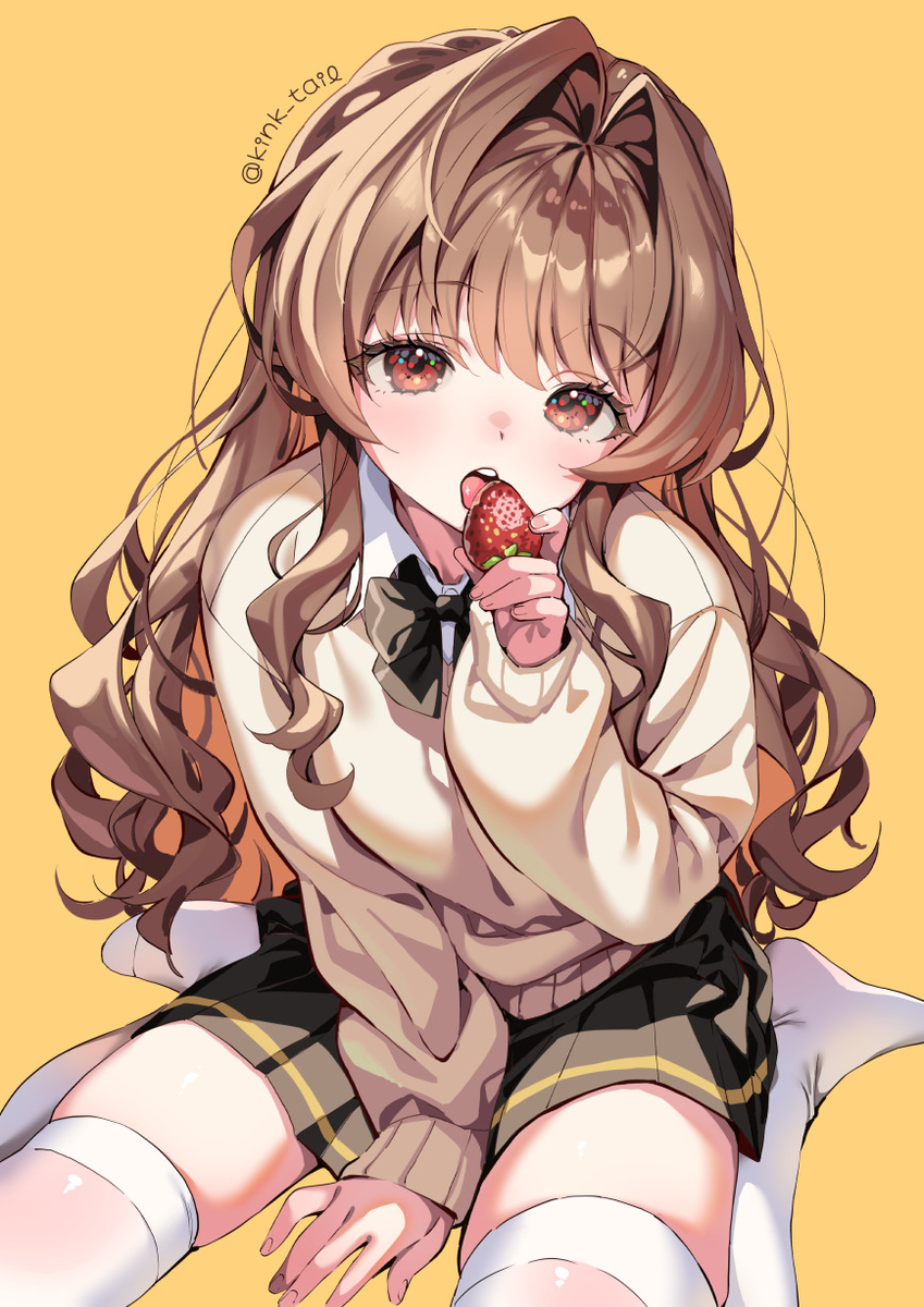 This is a pixiv picture whose title is 森野苺.