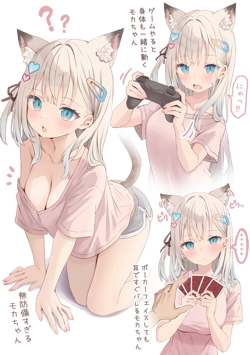 This is a pixiv picture whose title is モカちゃん.