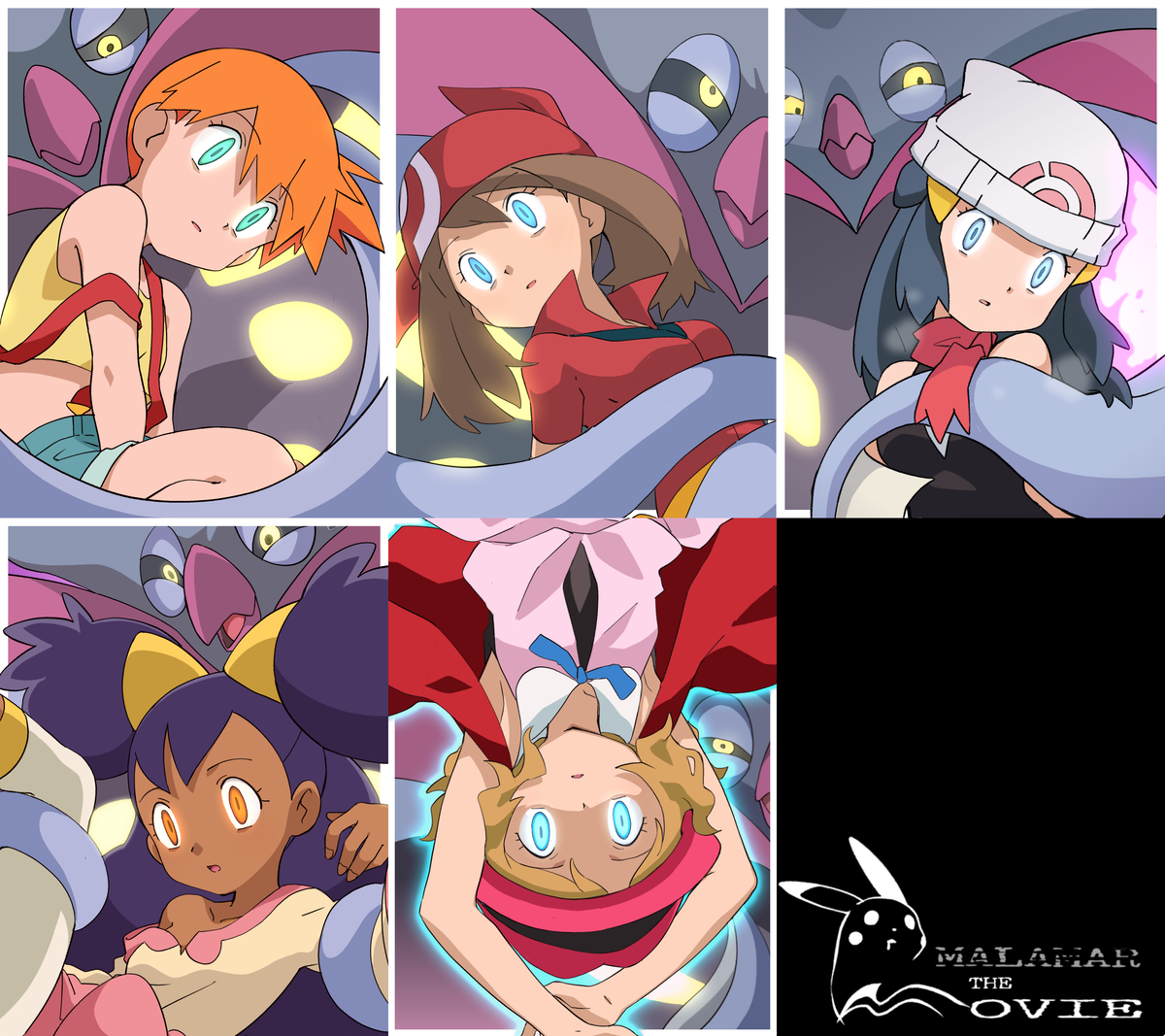 This is a pixiv picture whose title is 逆襲.