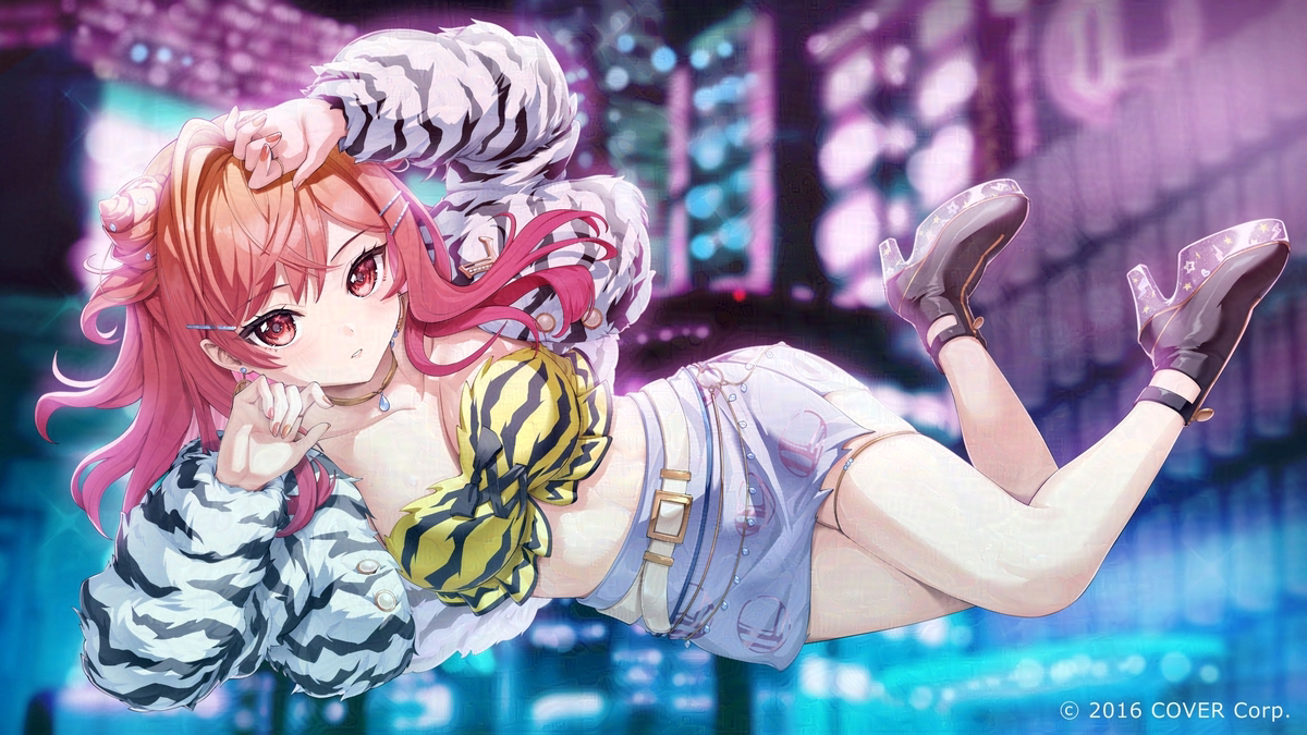 This is a pixiv picture whose title is 一条莉々華様『トウキョウ・シャンディ・ランデヴ』歌ってみた.