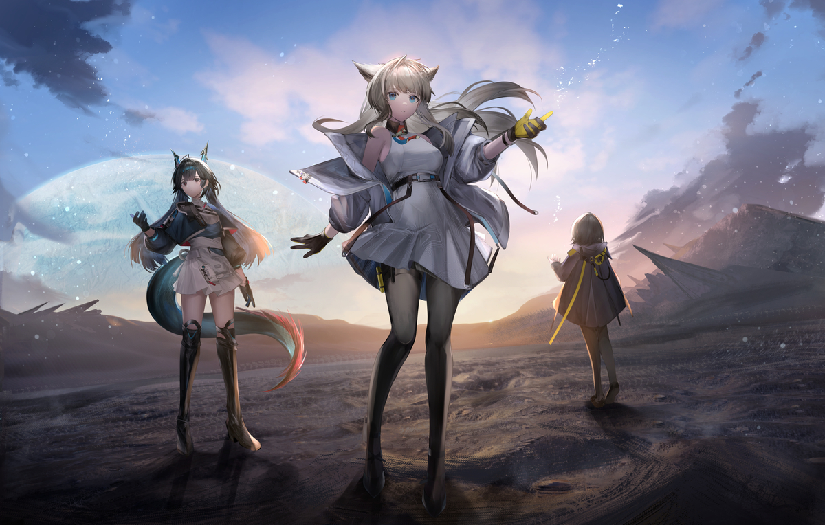 This is a pixiv picture whose title is エンドフィールド.