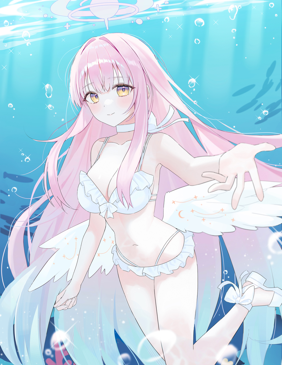 This is a pixiv picture whose title is 🪸.