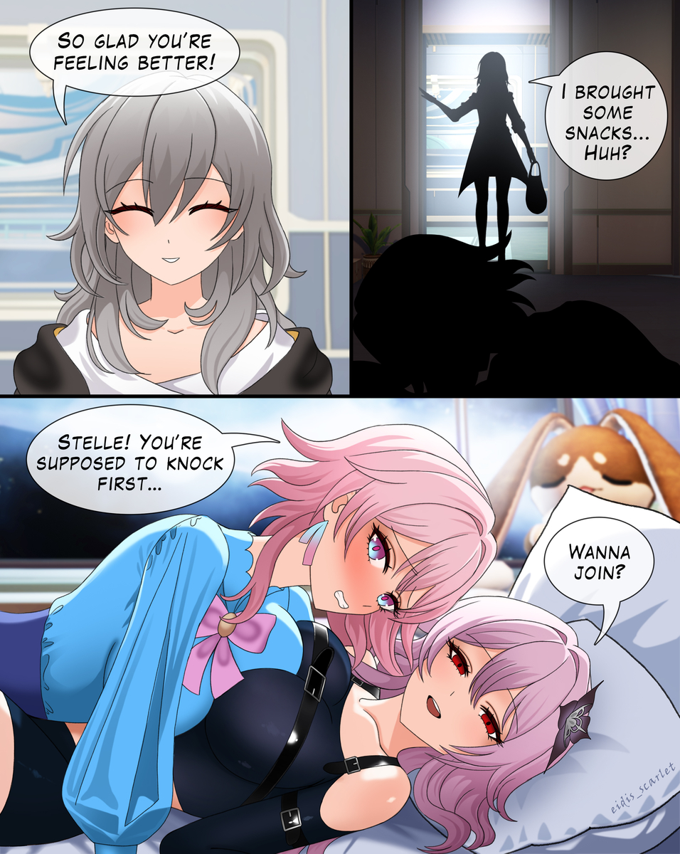 This is a pixiv picture whose title is Midnight snacks.