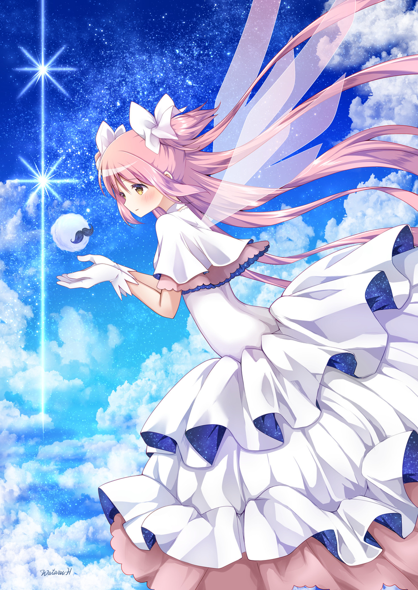 This is a pixiv picture whose title is 宇宙創造.