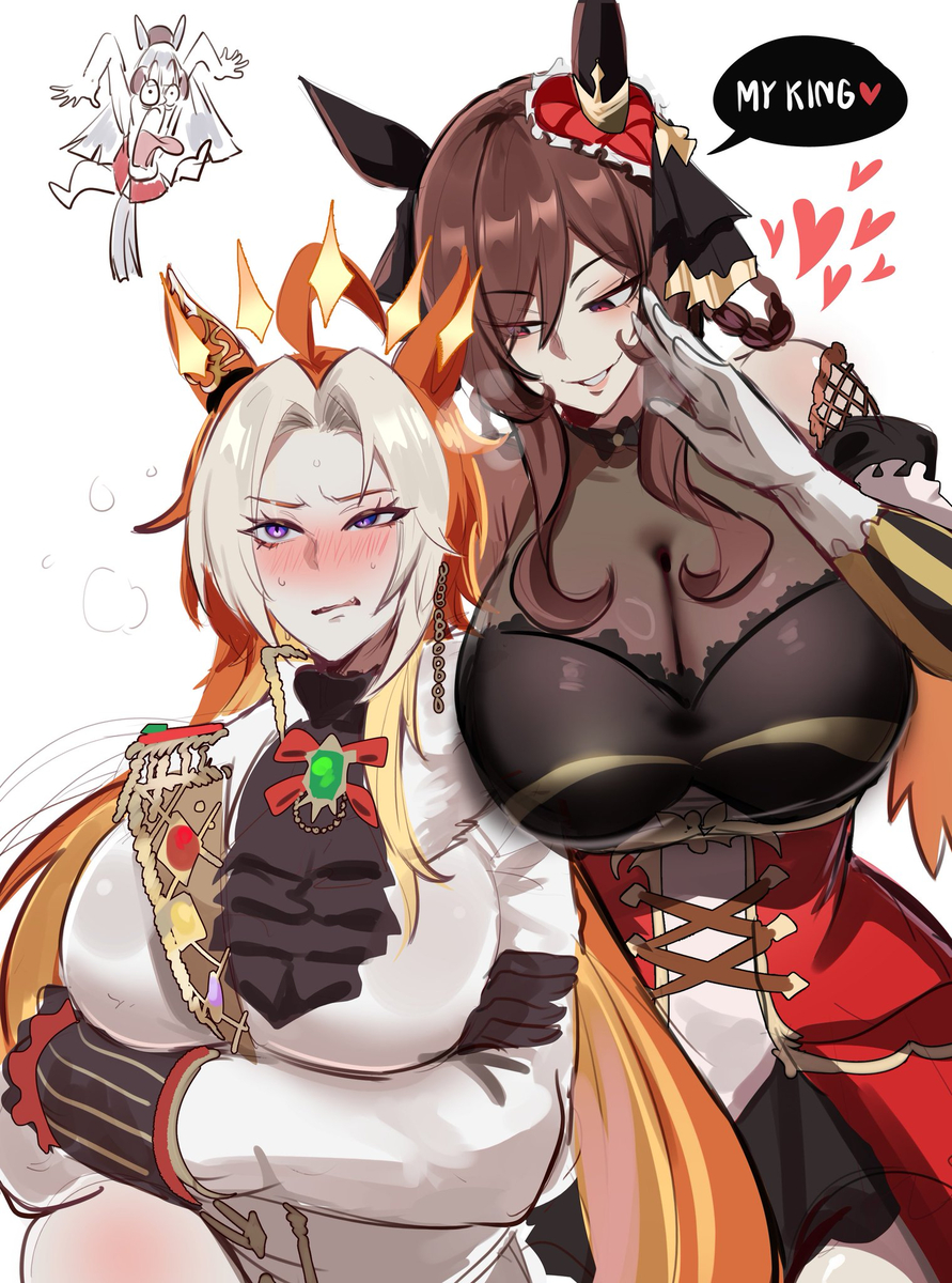 This is a pixiv picture whose title is Ofevre x Gentildonna.