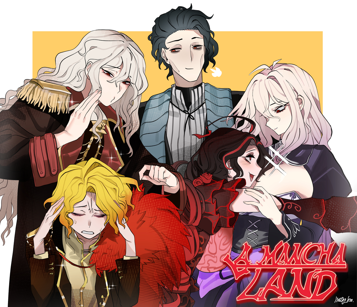 This is a pixiv picture whose title is LAMANCHA.