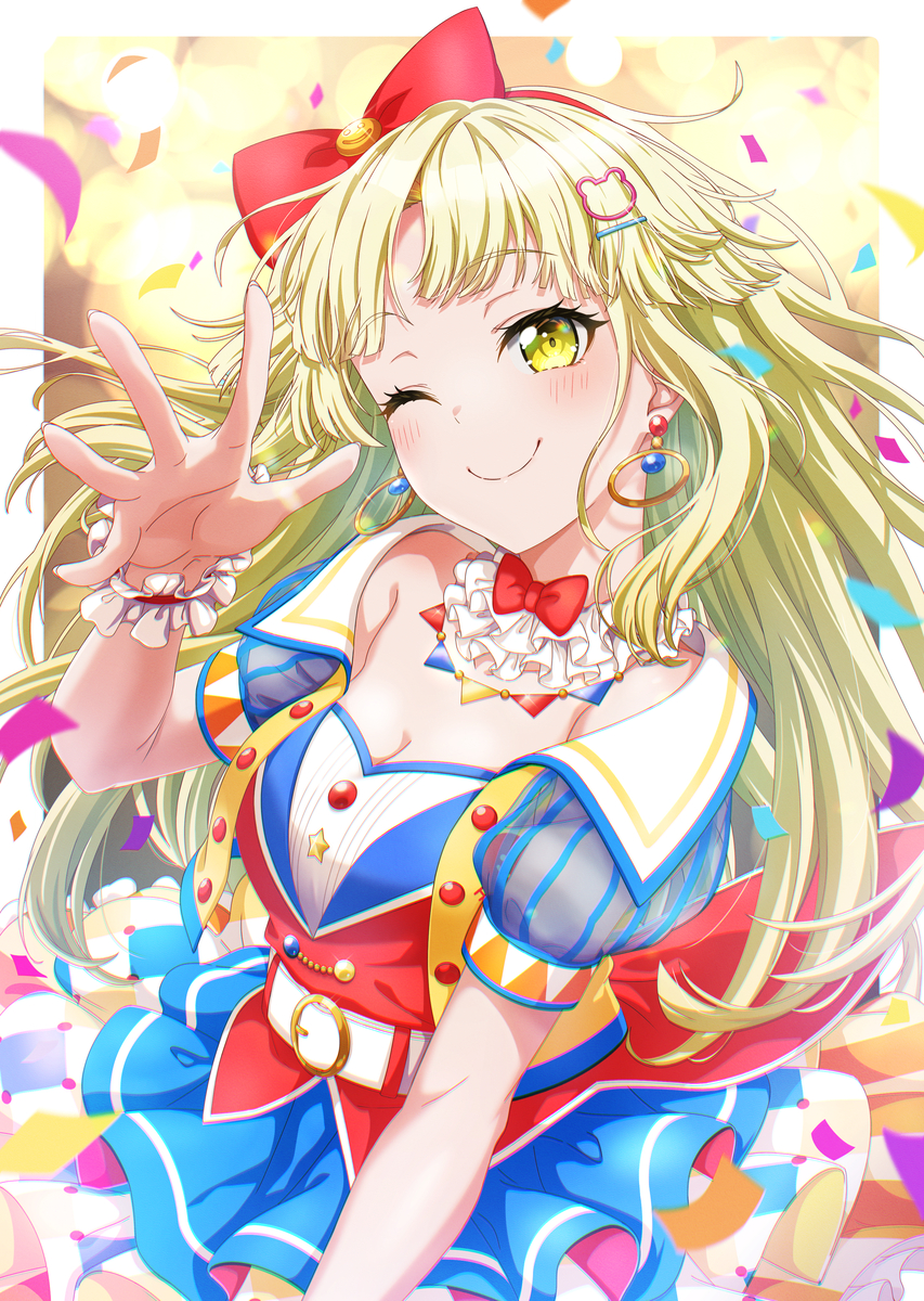 This is a pixiv picture whose title is ハッピーバースデーこころ！！！🎂🎉.