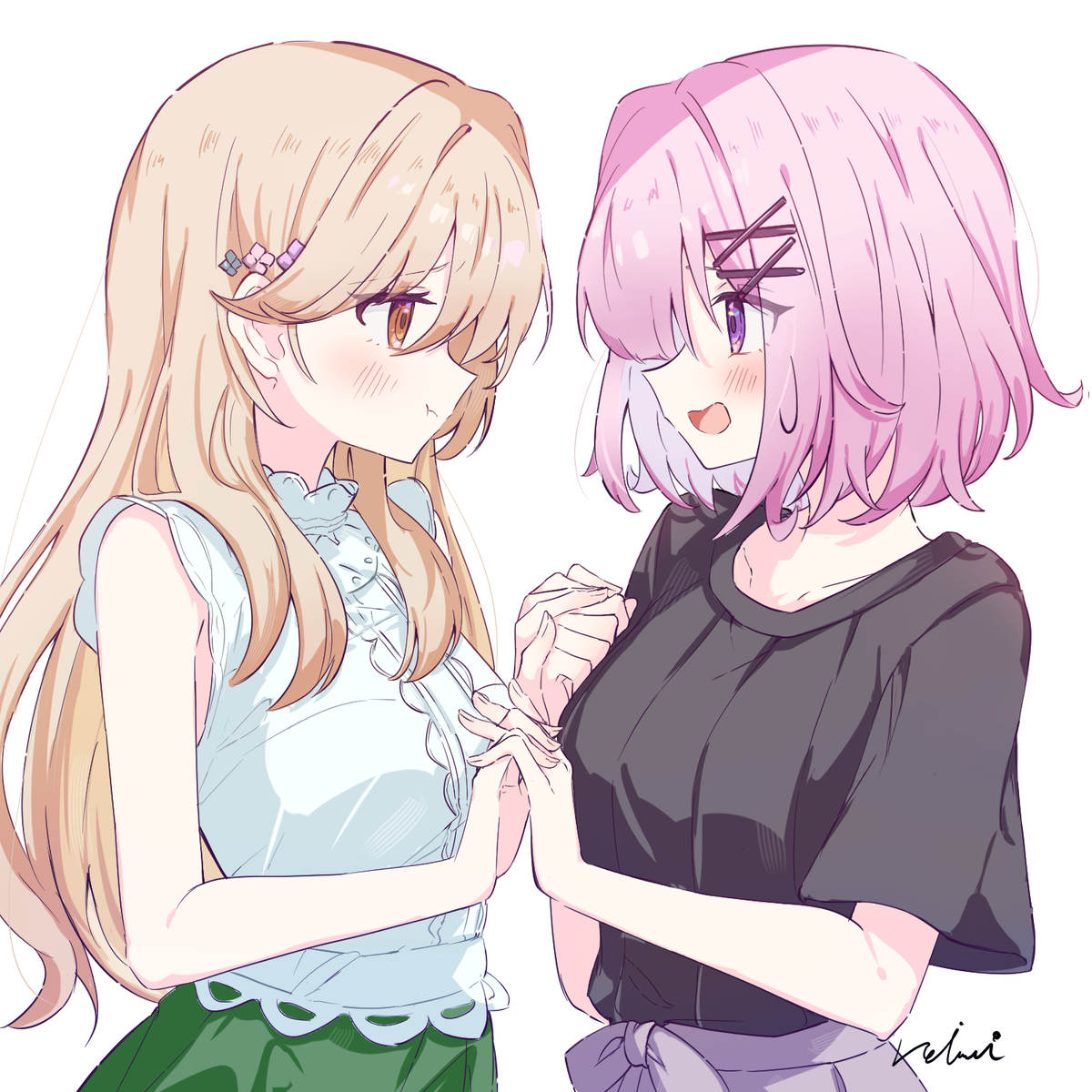 This is a pixiv picture whose title is あじれな.