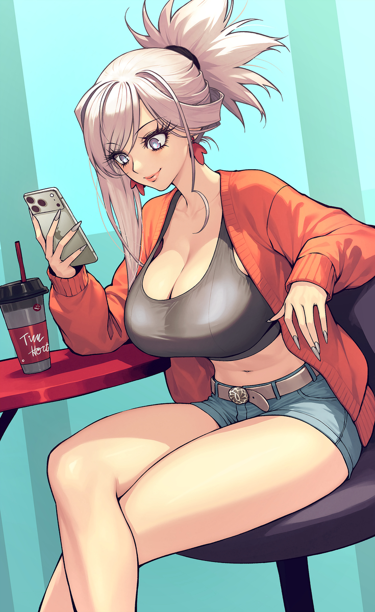 This is a pixiv picture whose title is 📶.