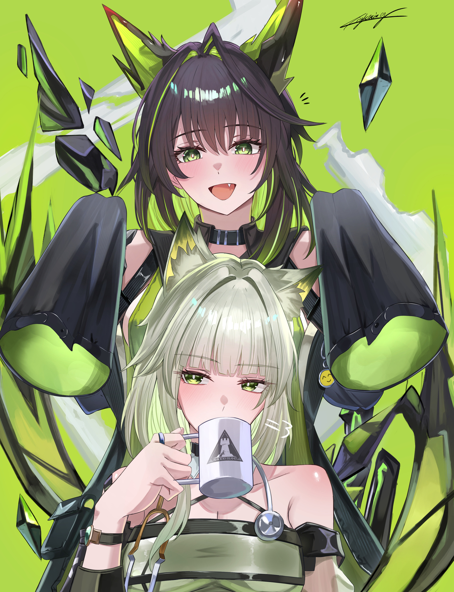 This is a pixiv picture whose title is Mon3tr.