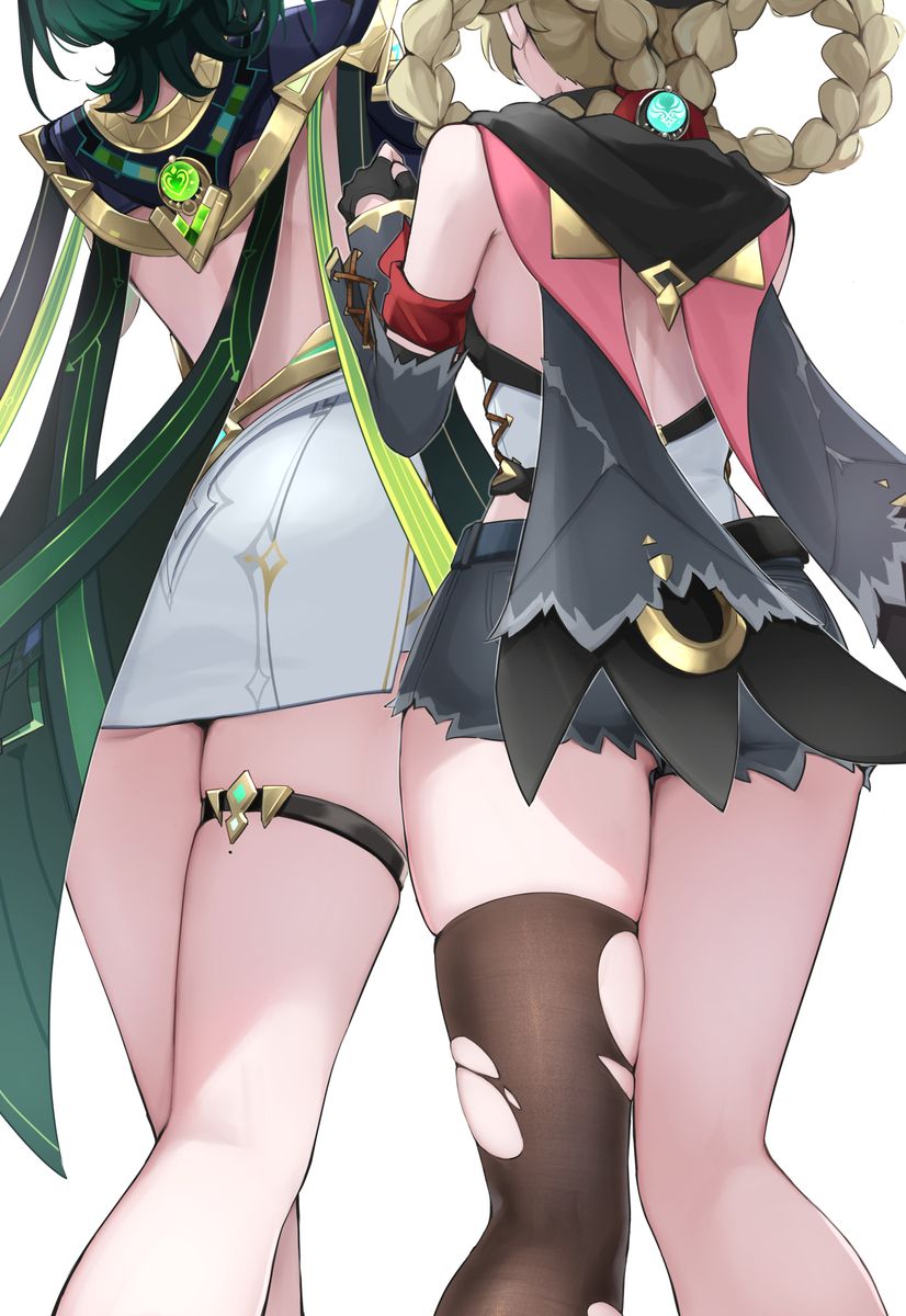 This is a pixiv picture whose title is ネフェルとヤフォダ.