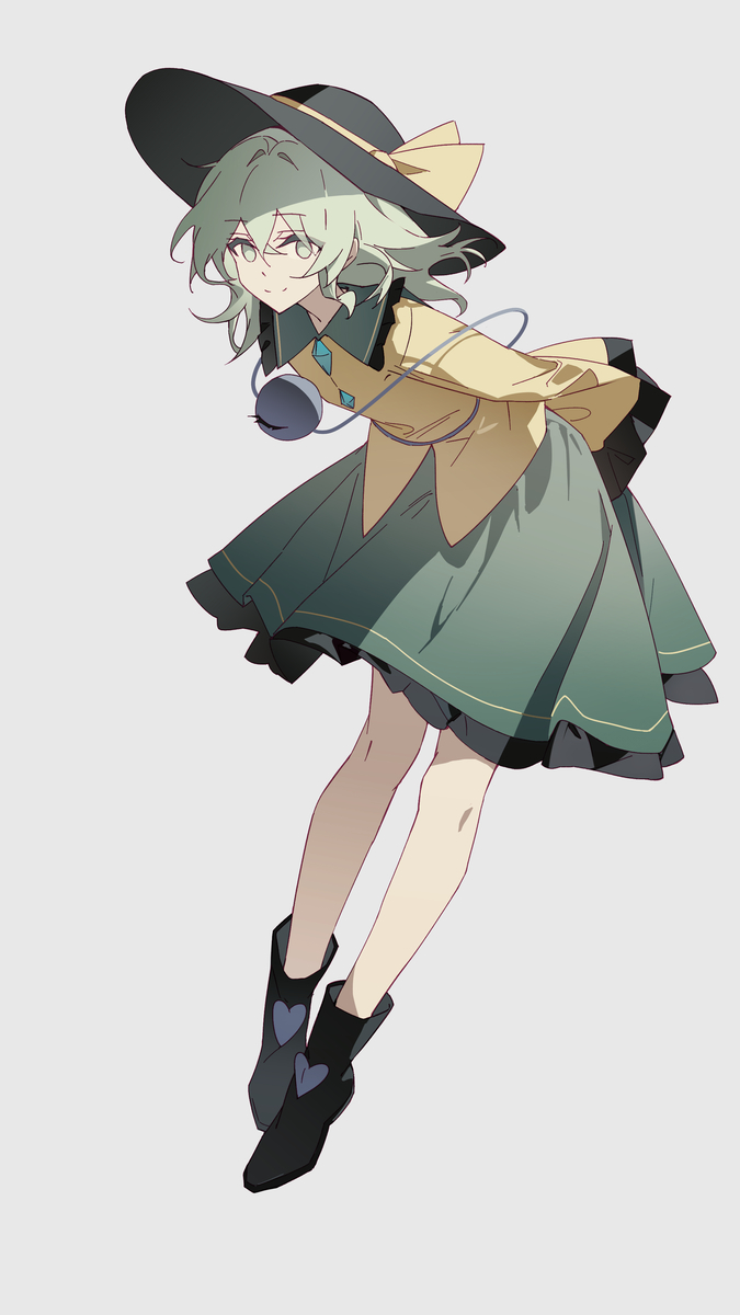 This is a pixiv picture whose title is Komeiji Koishi.