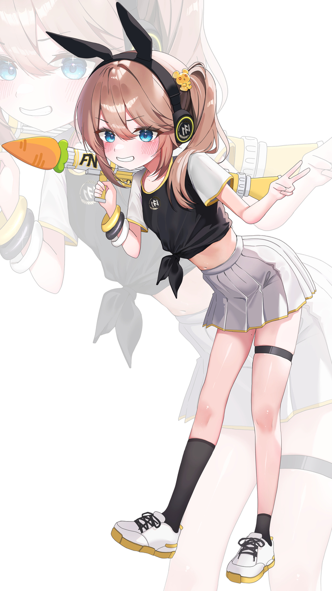 This is a pixiv picture whose title is 이터널리턴 레니 (FN세종).