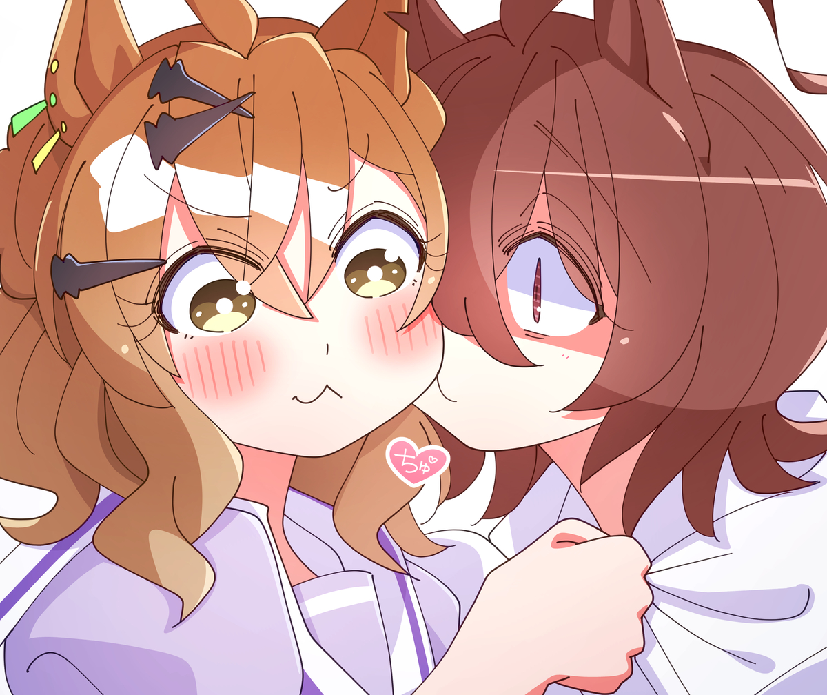 This is a pixiv picture whose title is 不意打ち.