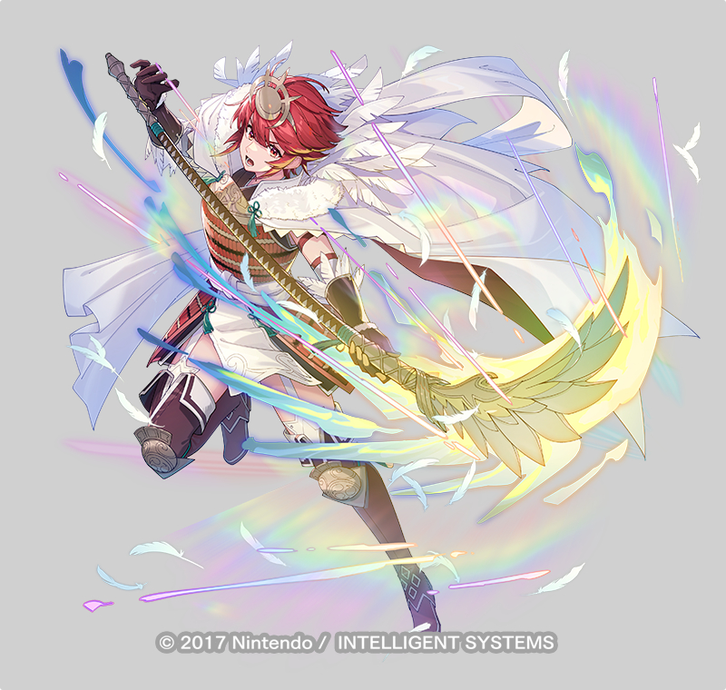 This is a pixiv picture whose title is 【FEH】勇躍飛翔の戦姫 ヒノカ.