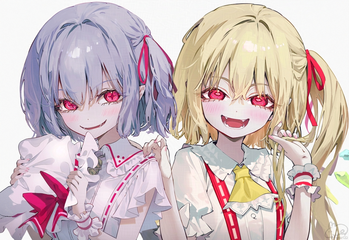 This is a pixiv picture whose title is お揃いスカーレット.