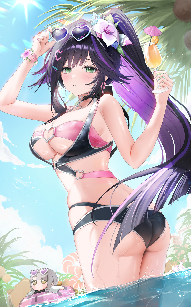 This is a pixiv picture whose title is Abigail💦.