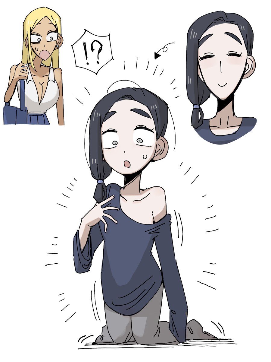 This is a pixiv picture whose title is 若返るママさん.