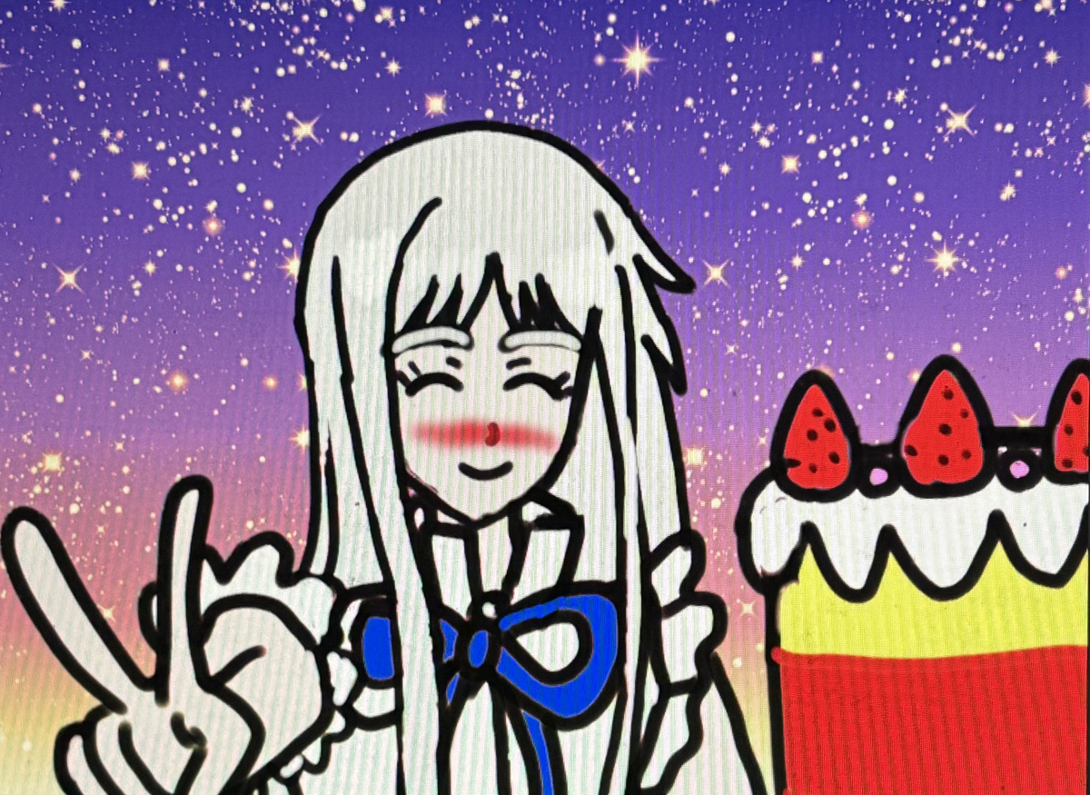 This is a pixiv picture whose title is ㊗️めんま💕.