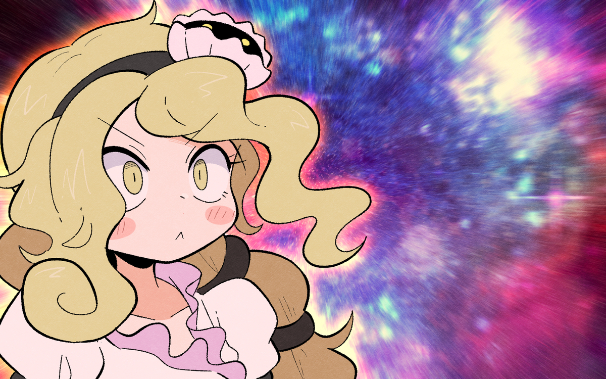 This is a pixiv picture whose title is 【錦上京】全てを知ったニナちゃん.