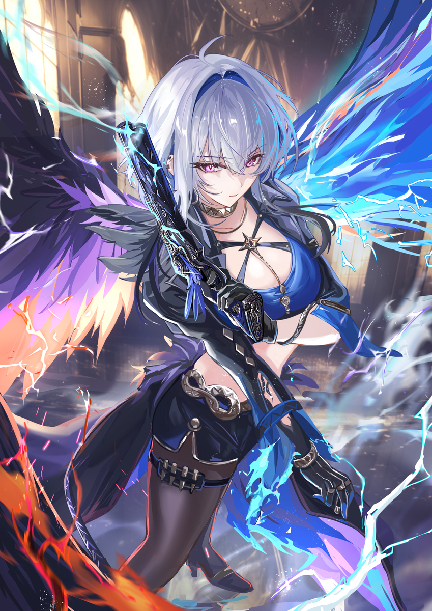 This is a pixiv picture whose title is ガルブレーナ.