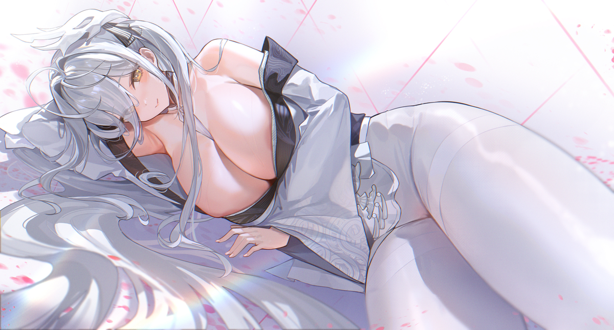 This is a pixiv picture whose title is 白鳳.