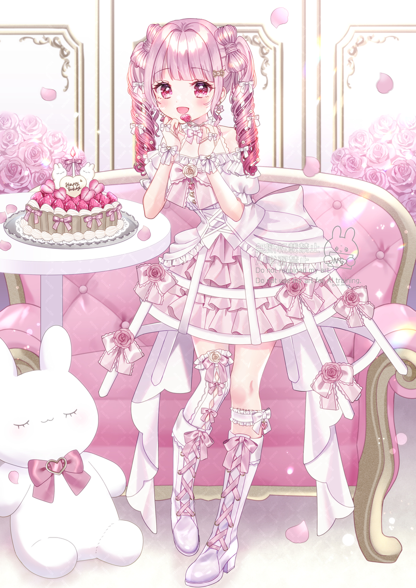 This is a pixiv picture whose title is .⋆𝜗𝜚.⋆🎀🍓🎀.⋆𝜗𝜚.⋆.