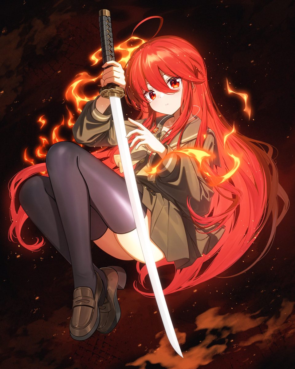 This is a pixiv picture whose title is shana.