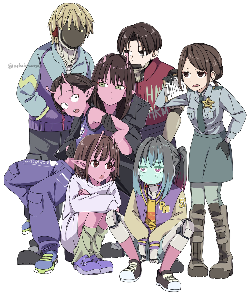 This is a pixiv picture whose title is 完結！.