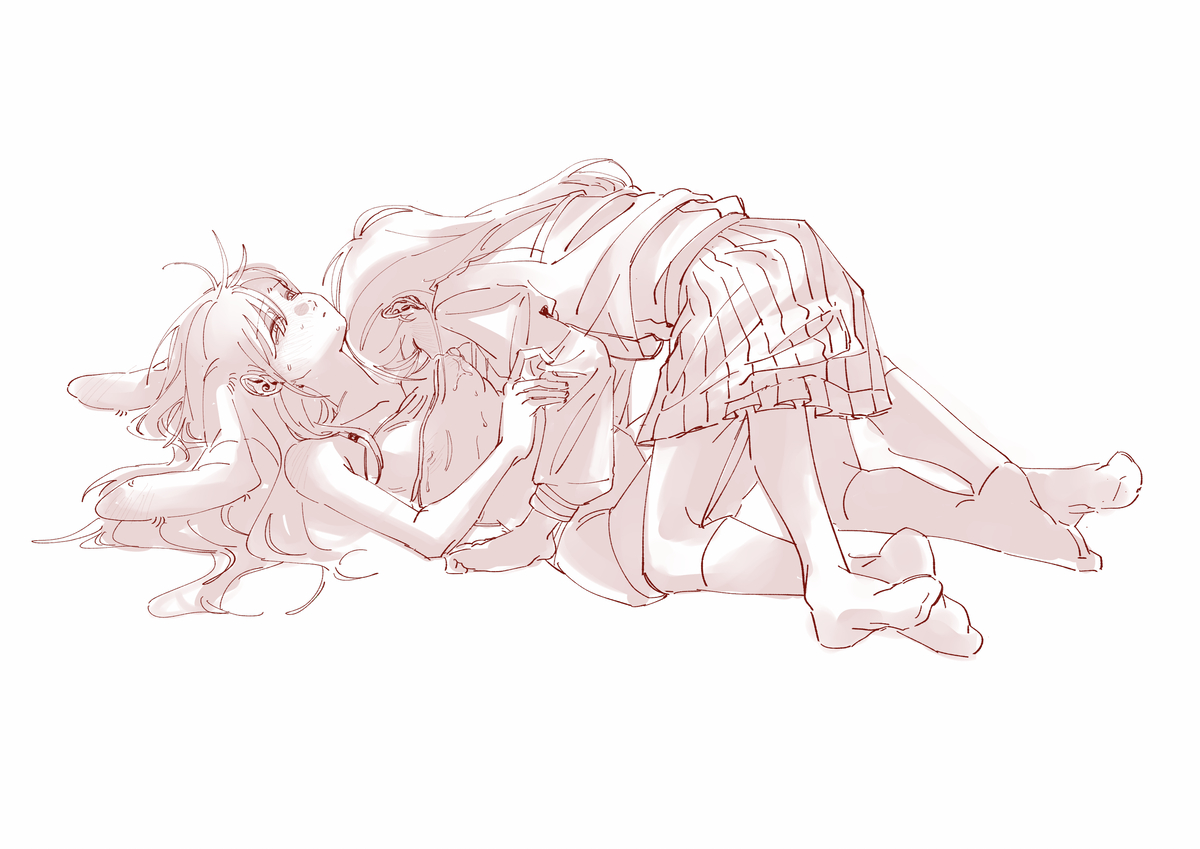 This is a pixiv picture whose title is 兔兔睦.