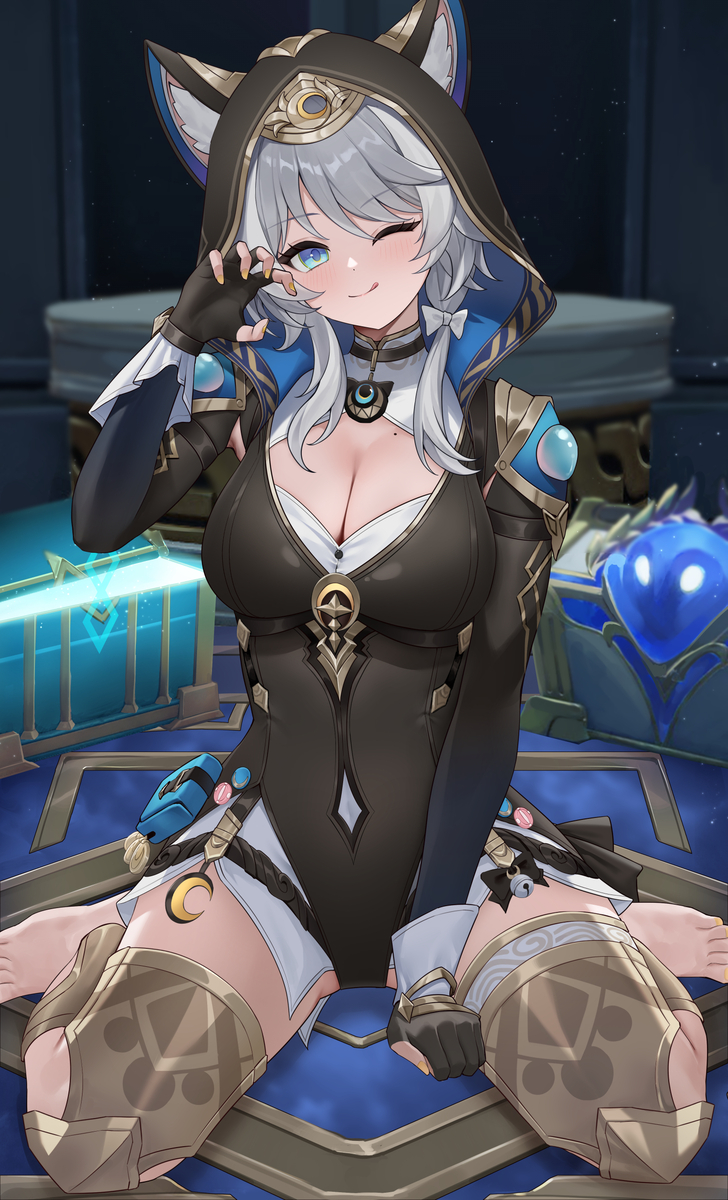 This is a pixiv picture whose title is 赛飞儿.