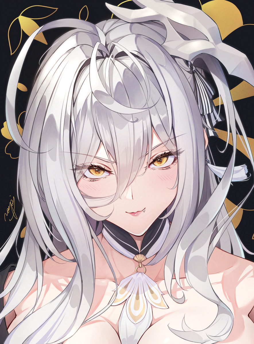 This is a pixiv picture whose title is 白鳳.