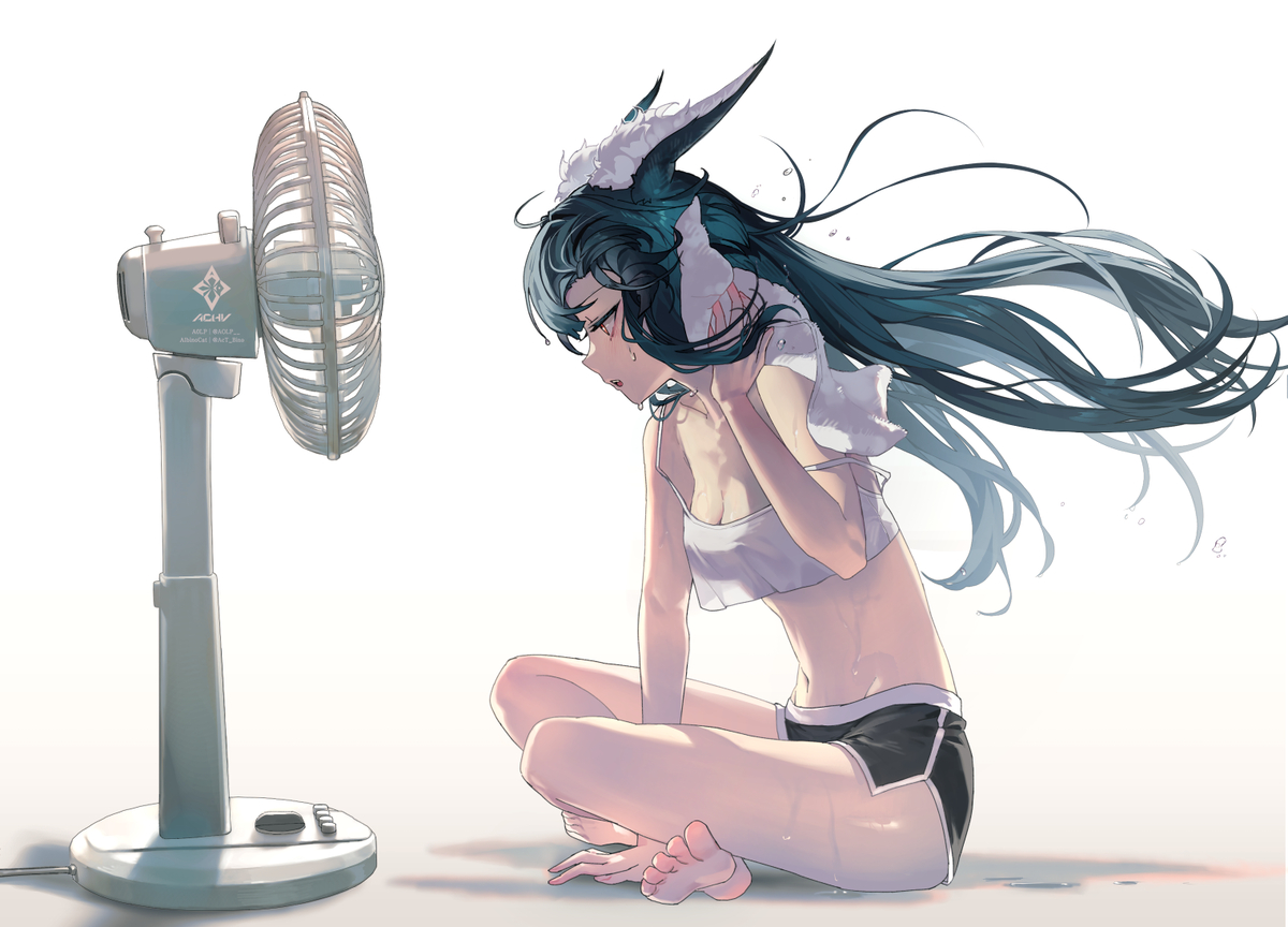 This is a pixiv picture whose title is Miyabi.