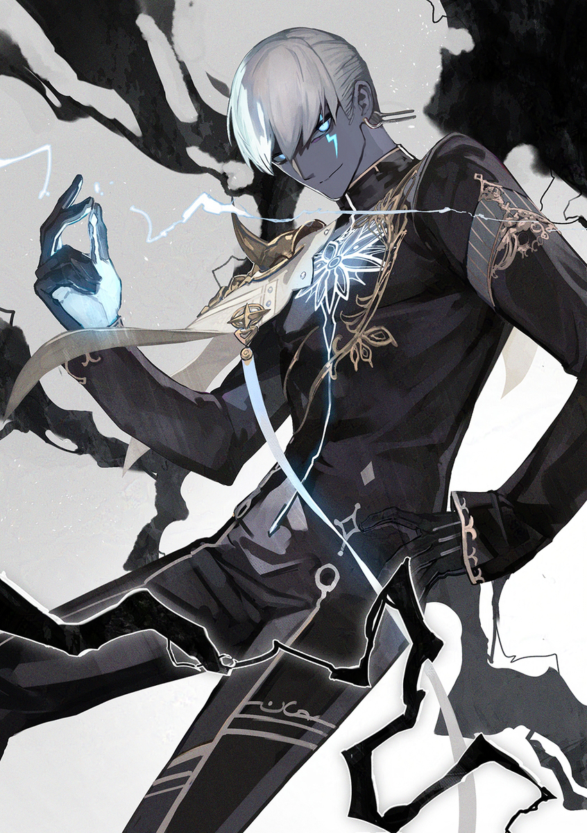 This is a pixiv picture whose title is インドラ.