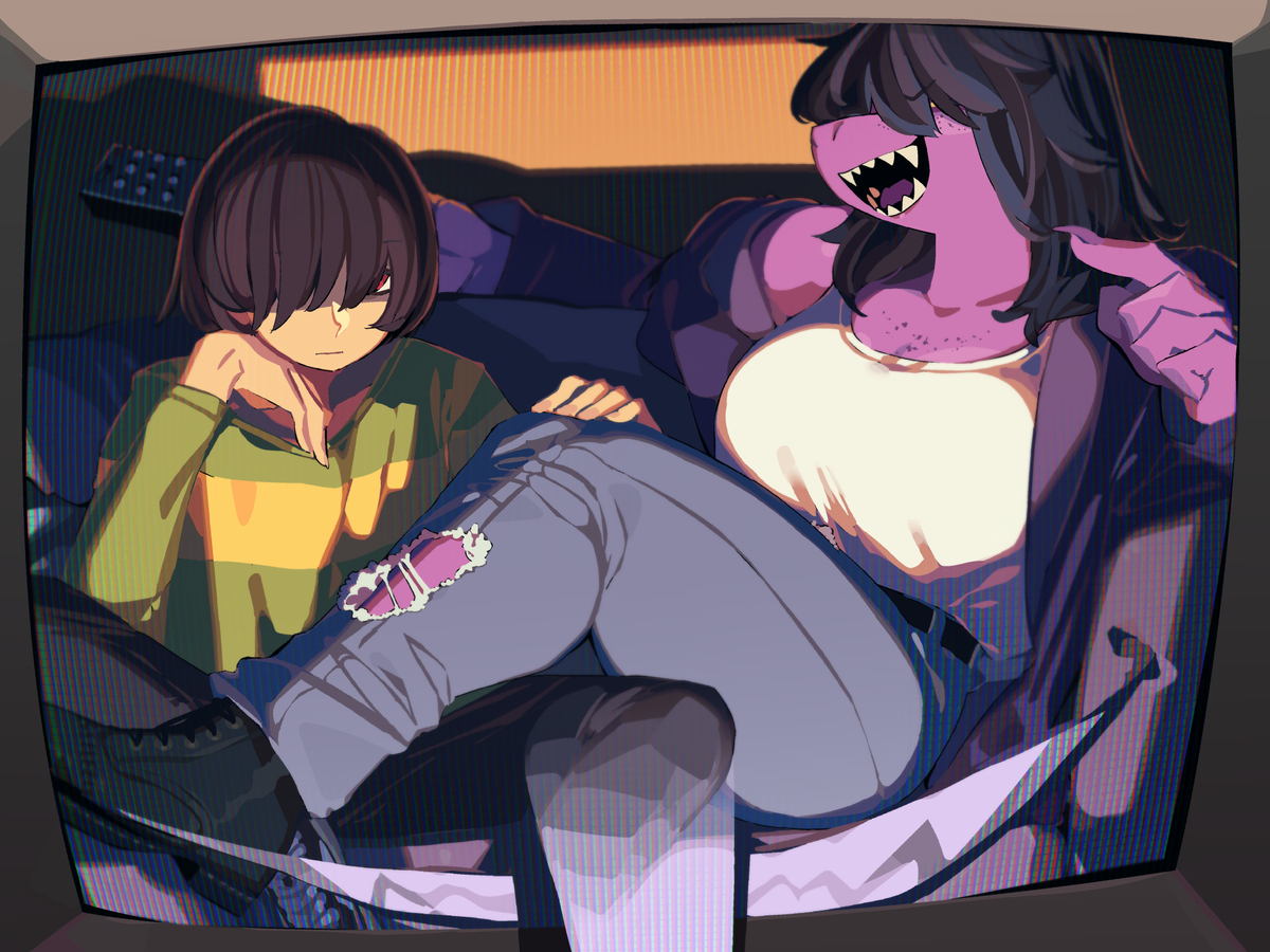 This is a pixiv picture whose title is LateNight.