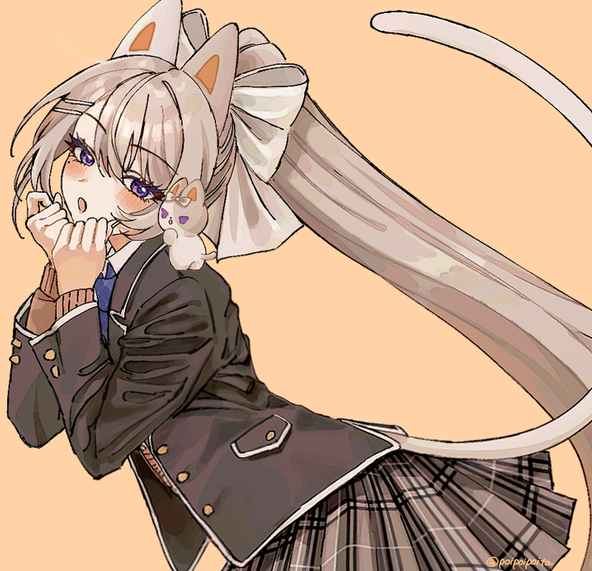 This is a pixiv picture whose title is ぷぃてぃちゃん❣️😾.