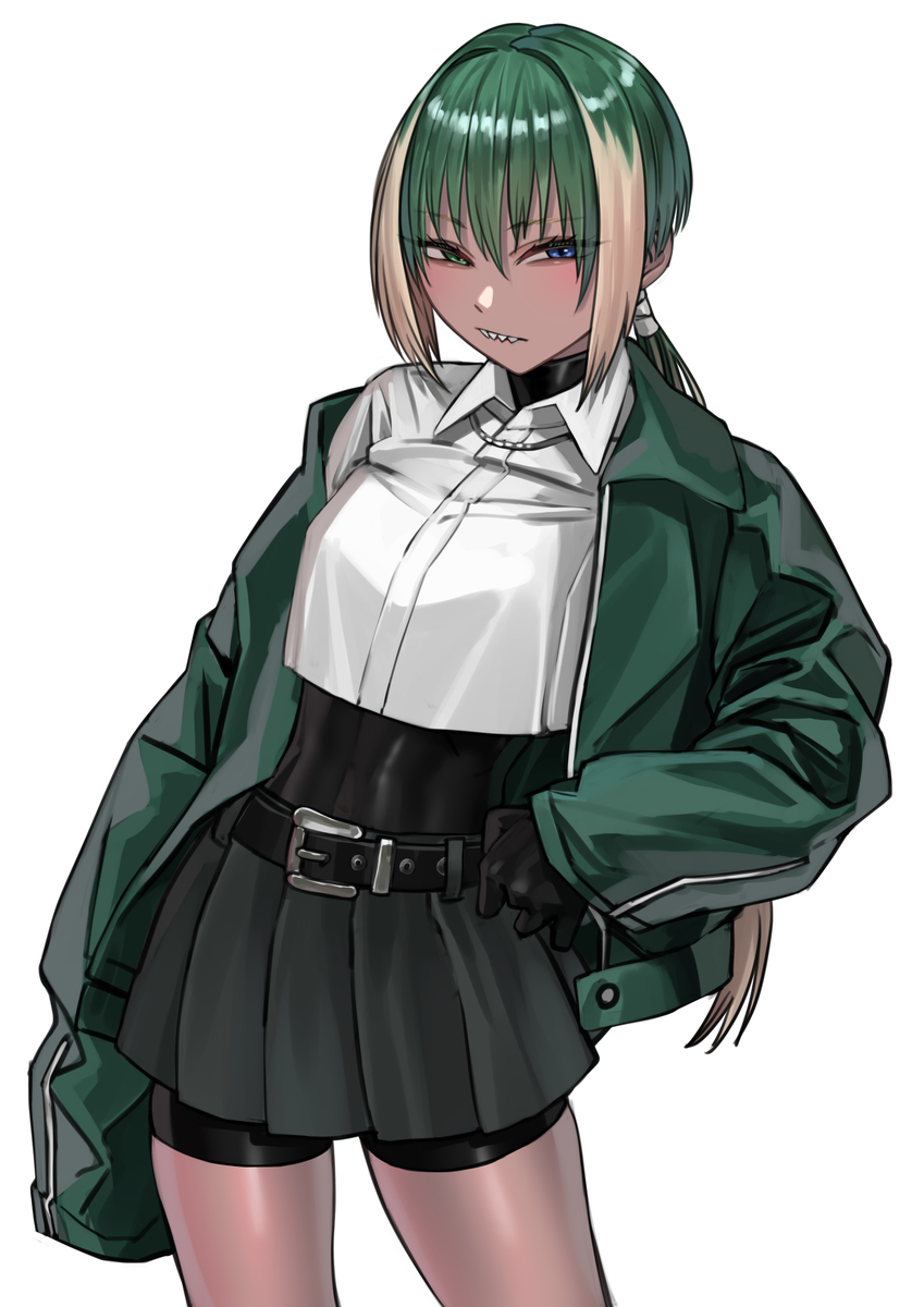 This is a pixiv picture whose title is 数億年ぶりの看板娘ちゃん.