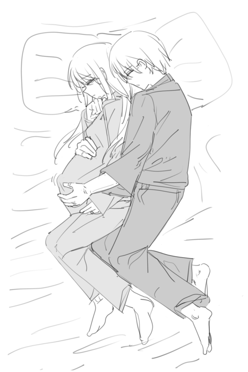 This is a pixiv picture whose title is 만화 후일담(1).