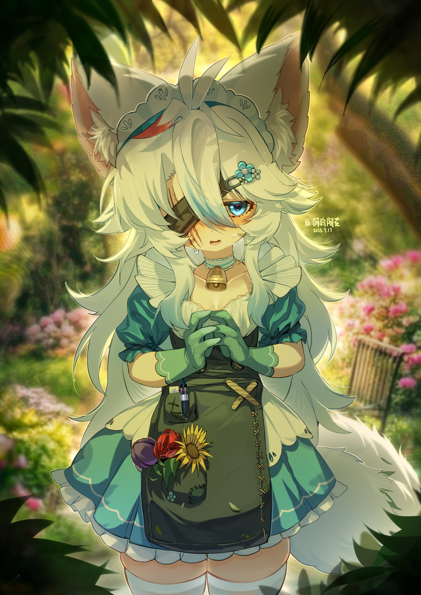 This is a pixiv picture whose title is OC.