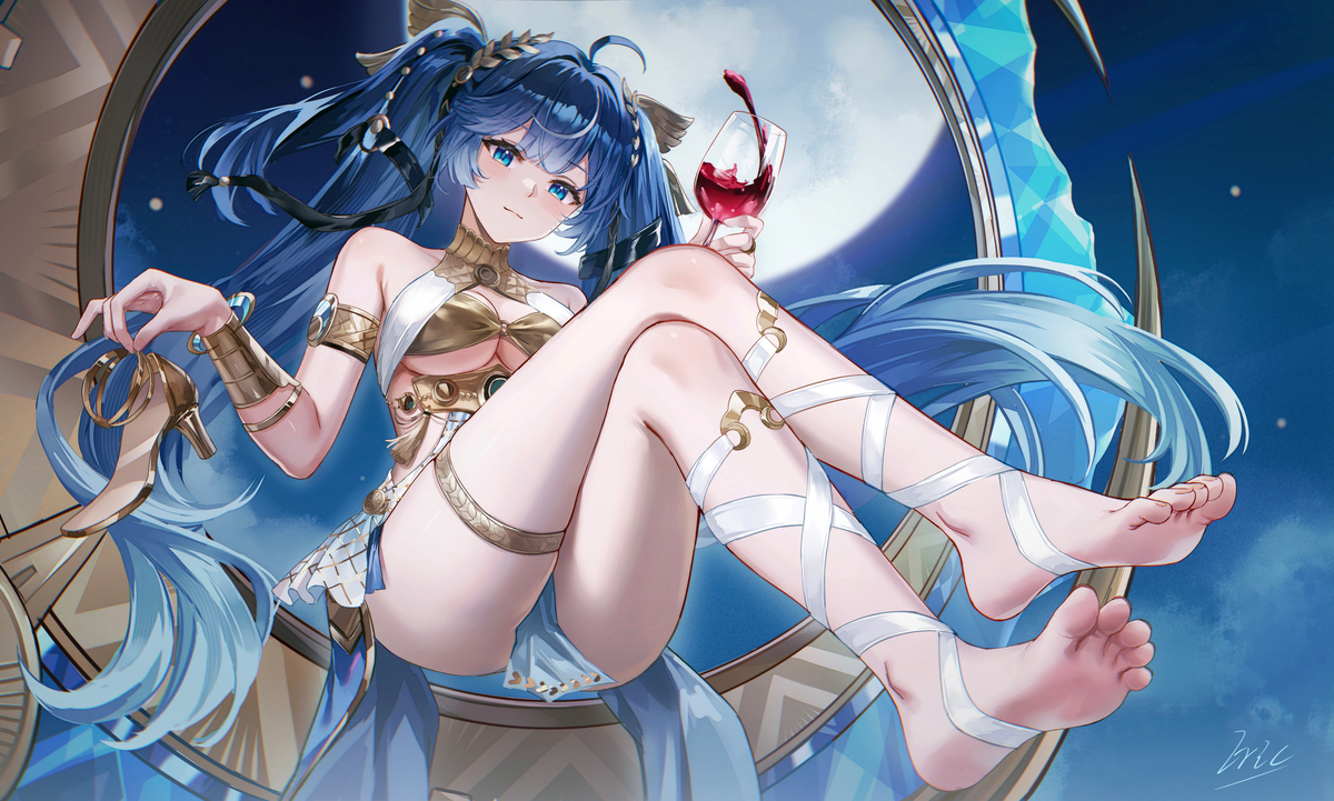 This is a pixiv picture whose title is 尤諾.