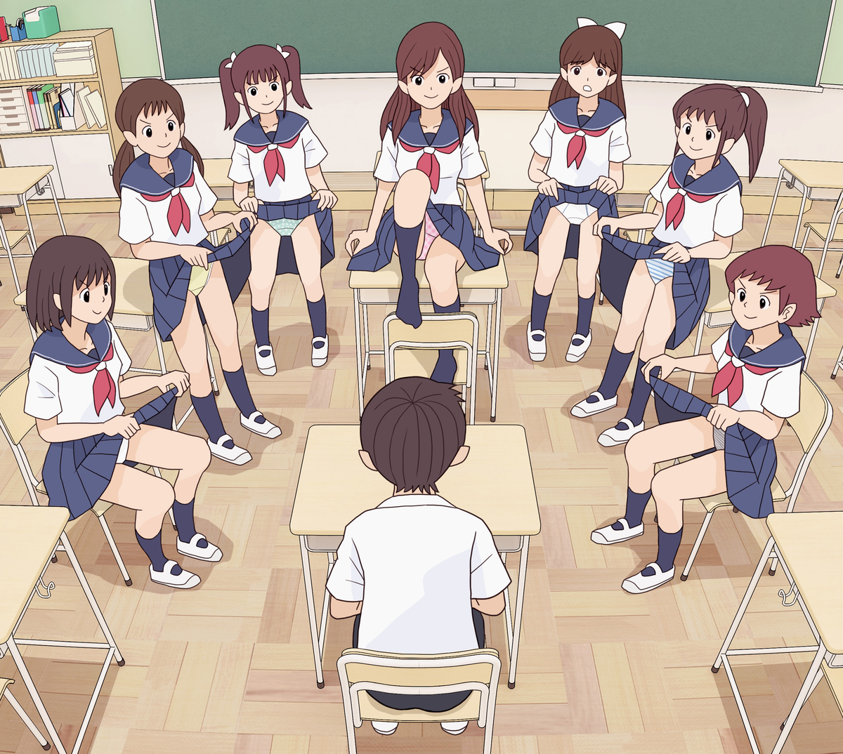 This is a pixiv picture whose title is 陰キャの夢.