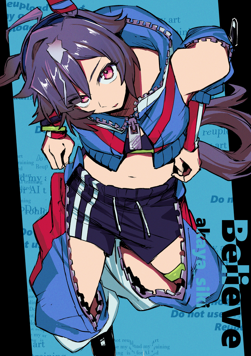 This is a pixiv picture whose title is ビリーヴ.