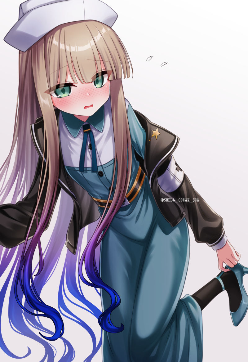 This is a pixiv picture whose title is ネモノア・ナース.