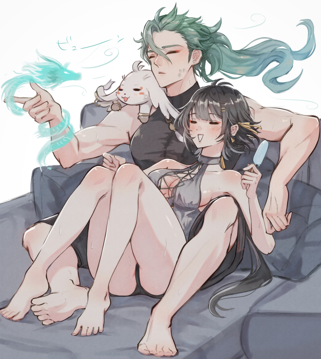 This is a pixiv picture whose title is 忌漂♀.