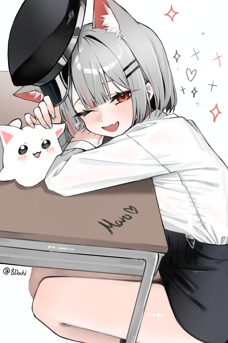 This is a pixiv picture whose title is shiro.