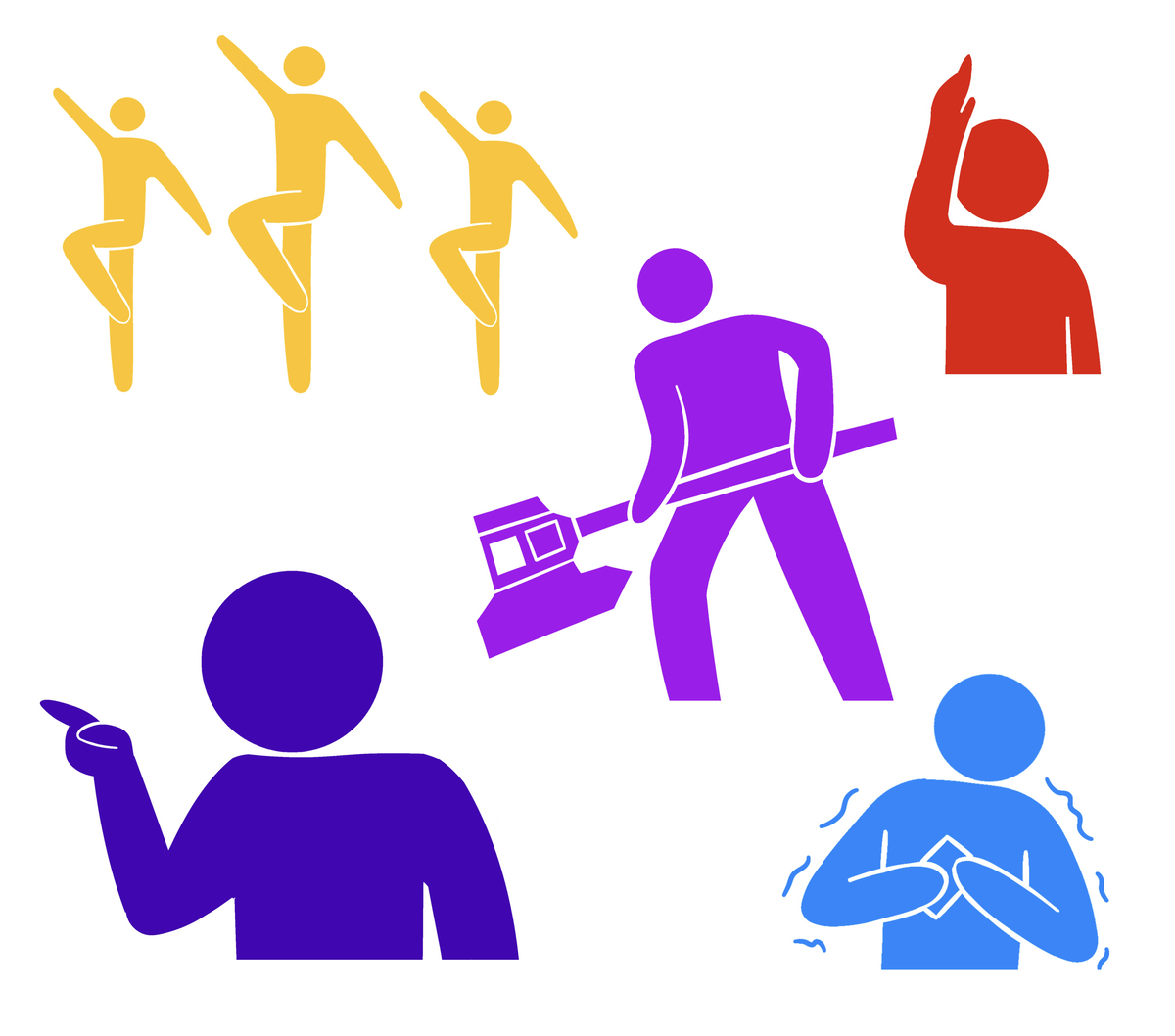 This is a pixiv picture whose title is わかる人にはわかるピクトグラム.