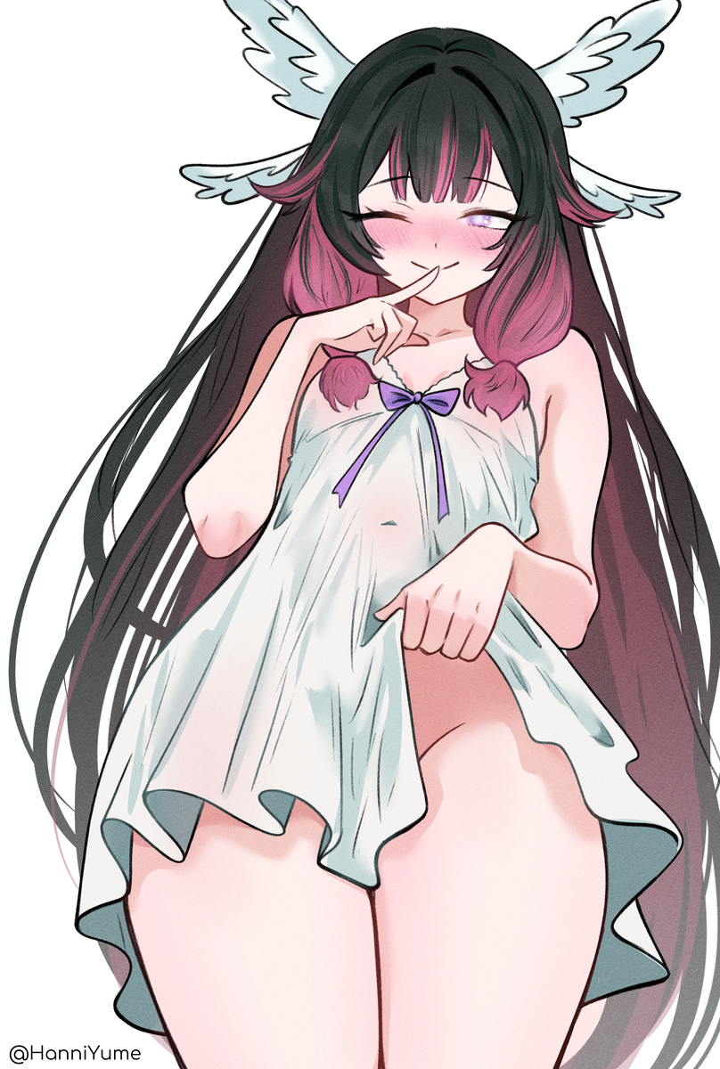 This is a pixiv picture whose title is 夢のように.