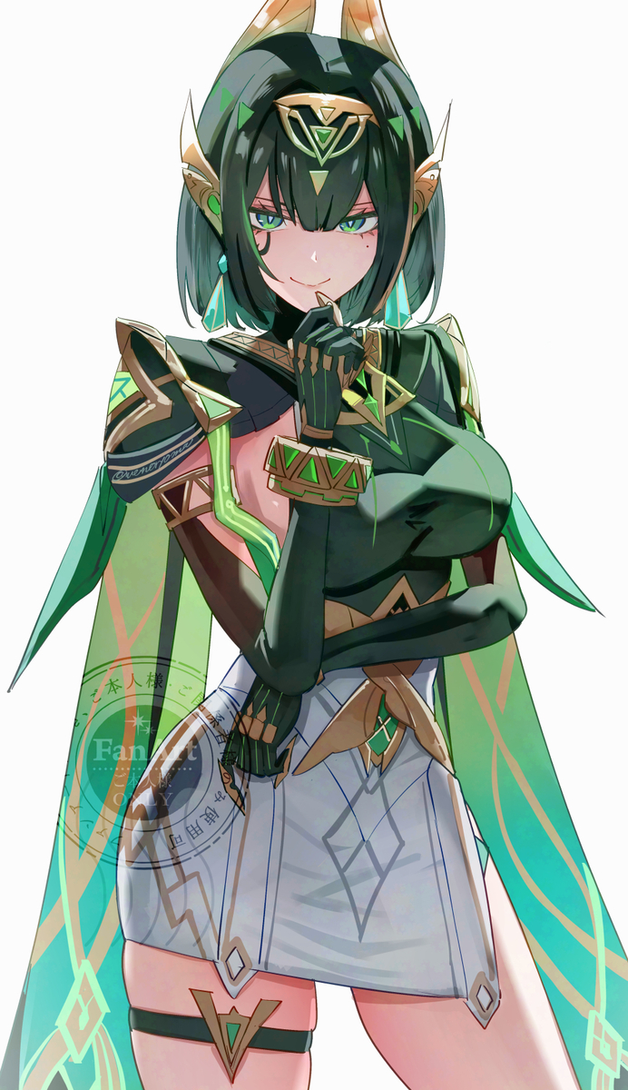 This is a pixiv picture whose title is ネフェル.