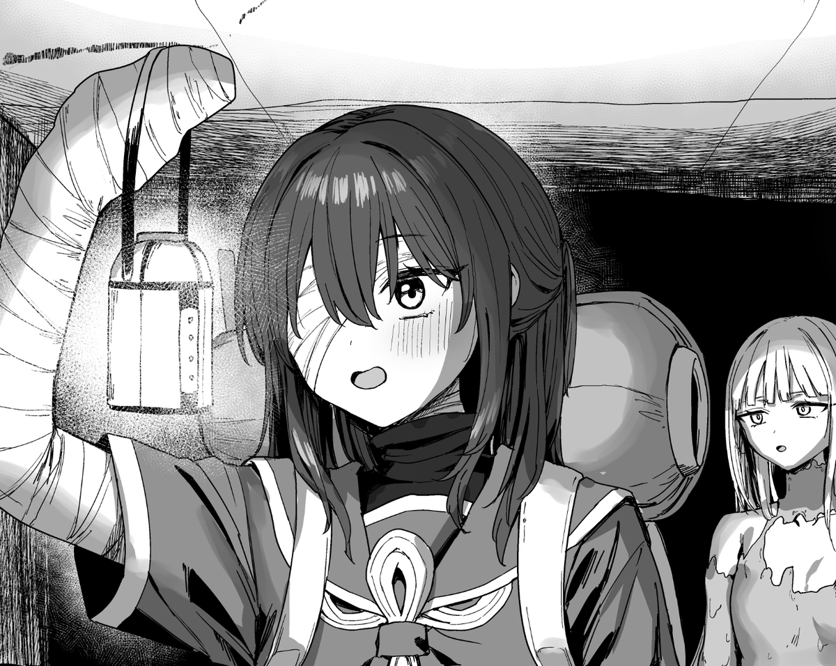 This is a pixiv picture whose title is 描いてます.